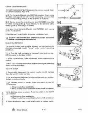 1993 Johnson Evinrude "ET" 9.9 thru 30 Service Repair Manual, P/N 508282, Page 318