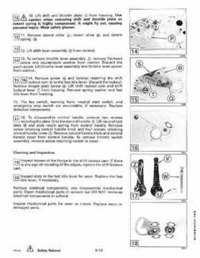 1993 Johnson Evinrude "ET" 9.9 thru 30 Service Repair Manual, P/N 508282, Page 321