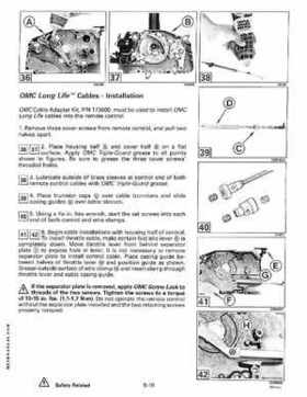 1993 Johnson Evinrude "ET" 9.9 thru 30 Service Repair Manual, P/N 508282, Page 326