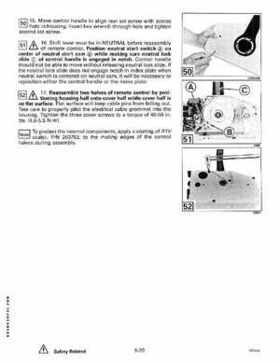 1993 Johnson Evinrude "ET" 9.9 thru 30 Service Repair Manual, P/N 508282, Page 328