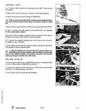 1993 Johnson Evinrude "ET" 9.9 thru 30 Service Repair Manual, P/N 508282, Page 330