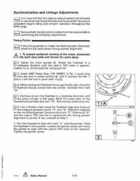 1993 Johnson Evinrude "ET" 90 degrees CV Service Repair Manual, P/N 508285, Page 37