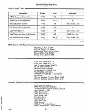 1993 Johnson Evinrude "ET" 90 degrees CV Service Repair Manual, P/N 508285, Page 50