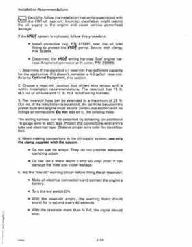 1993 Johnson Evinrude "ET" 90 degrees CV Service Repair Manual, P/N 508285, Page 58