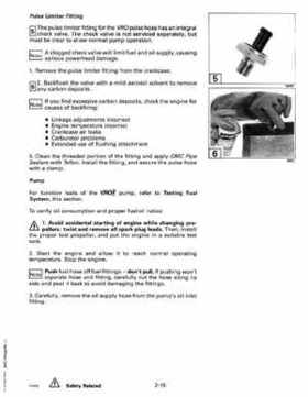 1993 Johnson Evinrude "ET" 90 degrees CV Service Repair Manual, P/N 508285, Page 62