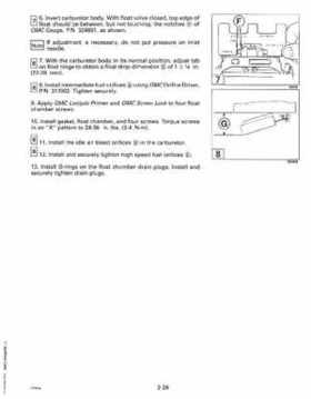 1993 Johnson Evinrude "ET" 90 degrees CV Service Repair Manual, P/N 508285, Page 76