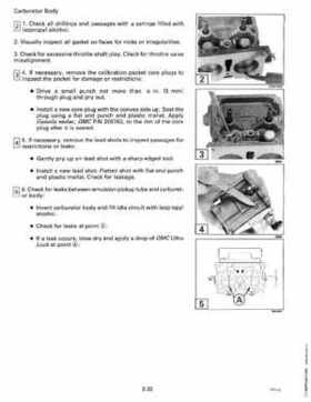 1993 Johnson Evinrude "ET" 90 degrees CV Service Repair Manual, P/N 508285, Page 79