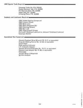 1993 Johnson Evinrude "ET" 90 degrees CV Service Repair Manual, P/N 508285, Page 89