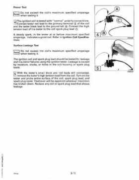 1993 Johnson Evinrude "ET" 90 degrees CV Service Repair Manual, P/N 508285, Page 96