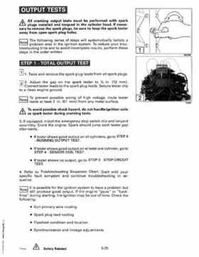 1993 Johnson Evinrude "ET" 90 degrees CV Service Repair Manual, P/N 508285, Page 110