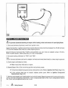 1993 Johnson Evinrude "ET" 90 degrees CV Service Repair Manual, P/N 508285, Page 118