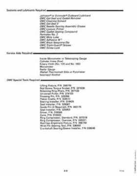 1993 Johnson Evinrude "ET" 90 degrees CV Service Repair Manual, P/N 508285, Page 123
