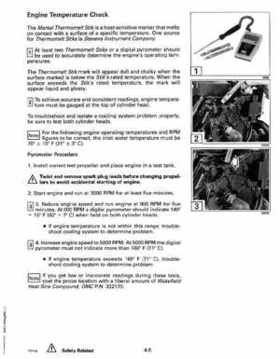 1993 Johnson Evinrude "ET" 90 degrees CV Service Repair Manual, P/N 508285, Page 124