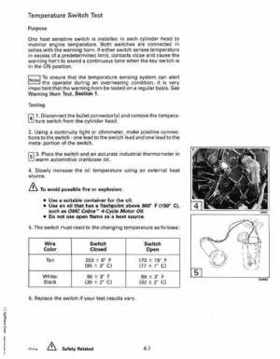 1993 Johnson Evinrude "ET" 90 degrees CV Service Repair Manual, P/N 508285, Page 126