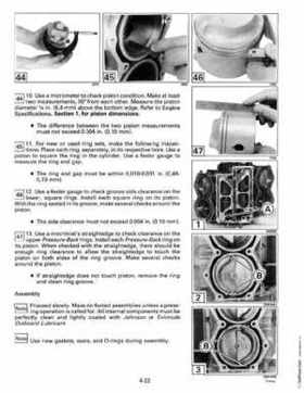 1993 Johnson Evinrude "ET" 90 degrees CV Service Repair Manual, P/N 508285, Page 141