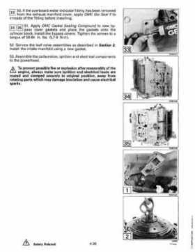 1993 Johnson Evinrude "ET" 90 degrees CV Service Repair Manual, P/N 508285, Page 149