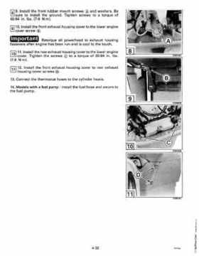 1993 Johnson Evinrude "ET" 90 degrees CV Service Repair Manual, P/N 508285, Page 151