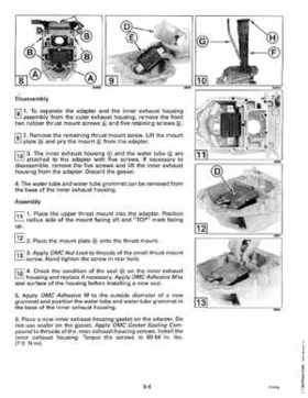 1993 Johnson Evinrude "ET" 90 degrees CV Service Repair Manual, P/N 508285, Page 166