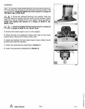 1993 Johnson Evinrude "ET" 90 degrees CV Service Repair Manual, P/N 508285, Page 168