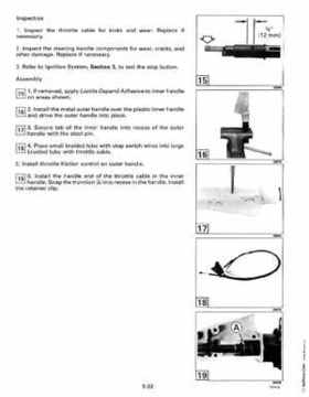 1993 Johnson Evinrude "ET" 90 degrees CV Service Repair Manual, P/N 508285, Page 182