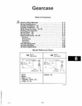 1993 Johnson Evinrude "ET" 90 degrees CV Service Repair Manual, P/N 508285, Page 184
