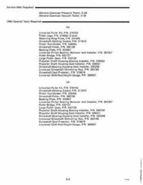 1993 Johnson Evinrude "ET" 90 degrees CV Service Repair Manual, P/N 508285, Page 187