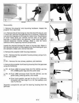 1993 Johnson Evinrude "ET" 90 degrees CV Service Repair Manual, P/N 508285, Page 195