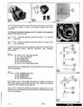 1993 Johnson Evinrude "ET" 90 degrees CV Service Repair Manual, P/N 508285, Page 198