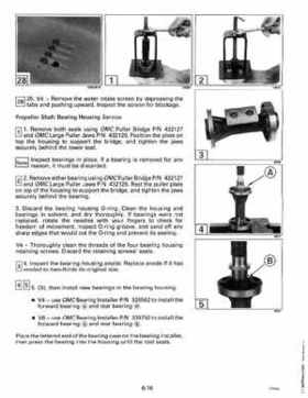 1993 Johnson Evinrude "ET" 90 degrees CV Service Repair Manual, P/N 508285, Page 199