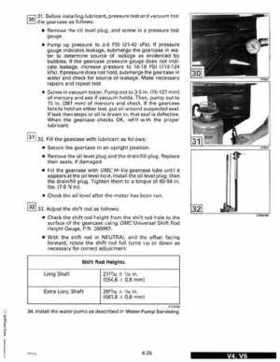 1993 Johnson Evinrude "ET" 90 degrees CV Service Repair Manual, P/N 508285, Page 208