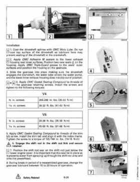 1993 Johnson Evinrude "ET" 90 degrees CV Service Repair Manual, P/N 508285, Page 209