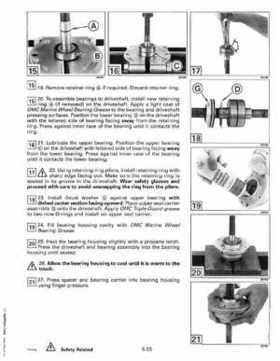 1993 Johnson Evinrude "ET" 90 degrees CV Service Repair Manual, P/N 508285, Page 216