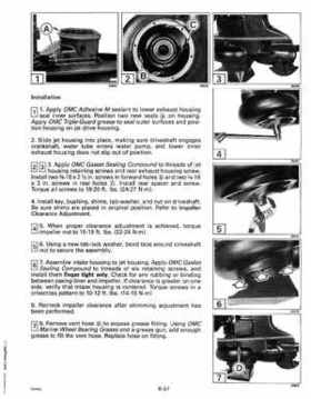 1993 Johnson Evinrude "ET" 90 degrees CV Service Repair Manual, P/N 508285, Page 220