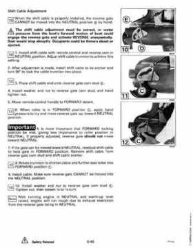 1993 Johnson Evinrude "ET" 90 degrees CV Service Repair Manual, P/N 508285, Page 223
