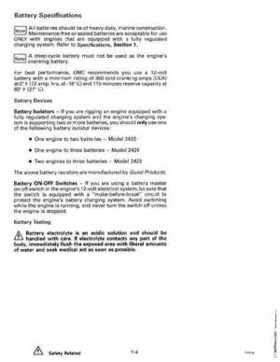 1993 Johnson Evinrude "ET" 90 degrees CV Service Repair Manual, P/N 508285, Page 227