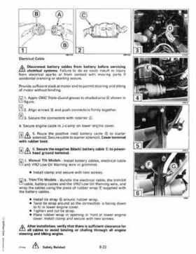 1993 Johnson Evinrude "ET" 90 degrees CV Service Repair Manual, P/N 508285, Page 276