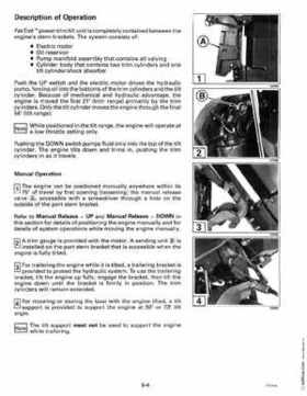 1993 Johnson Evinrude "ET" 90 degrees CV Service Repair Manual, P/N 508285, Page 280