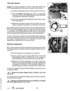 1993 Johnson Evinrude "ET" 90 degrees CV Service Repair Manual, P/N 508285, Page 281