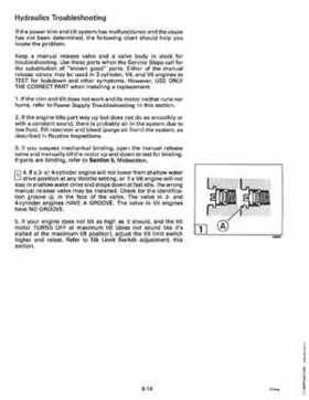 1993 Johnson Evinrude "ET" 90 degrees CV Service Repair Manual, P/N 508285, Page 290