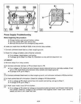 1993 Johnson Evinrude "ET" 90 degrees CV Service Repair Manual, P/N 508285, Page 296