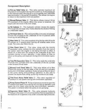 1993 Johnson Evinrude "ET" 90 degrees CV Service Repair Manual, P/N 508285, Page 319