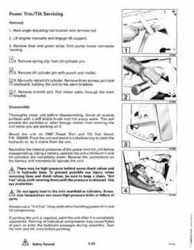 1993 Johnson Evinrude "ET" 90 degrees CV Service Repair Manual, P/N 508285, Page 336