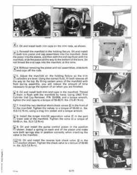 1993 Johnson Evinrude "ET" 90 degrees CV Service Repair Manual, P/N 508285, Page 347