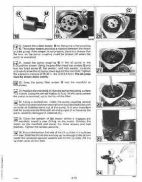 1993 Johnson Evinrude "ET" 90 degrees CV Service Repair Manual, P/N 508285, Page 349