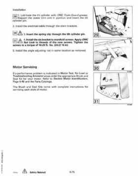 1993 Johnson Evinrude "ET" 90 degrees CV Service Repair Manual, P/N 508285, Page 351