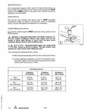 1993 Johnson Evinrude "ET" 90 degrees LV Service Repair Manual, P/N 508287, Page 27