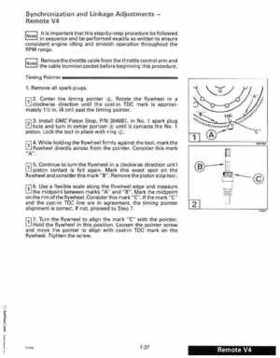 1993 Johnson Evinrude "ET" 90 degrees LV Service Repair Manual, P/N 508287, Page 43