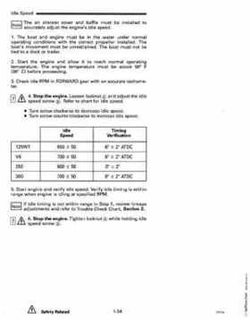 1993 Johnson Evinrude "ET" 90 degrees LV Service Repair Manual, P/N 508287, Page 60