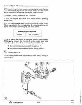 1993 Johnson Evinrude "ET" 90 degrees LV Service Repair Manual, P/N 508287, Page 66