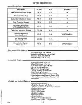 1993 Johnson Evinrude "ET" 90 degrees LV Service Repair Manual, P/N 508287, Page 75